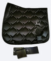 Horse Training Bands with Saddle Pad | Complete Set in Black