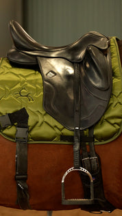 CORE by D green saddle pad and elastic training band 